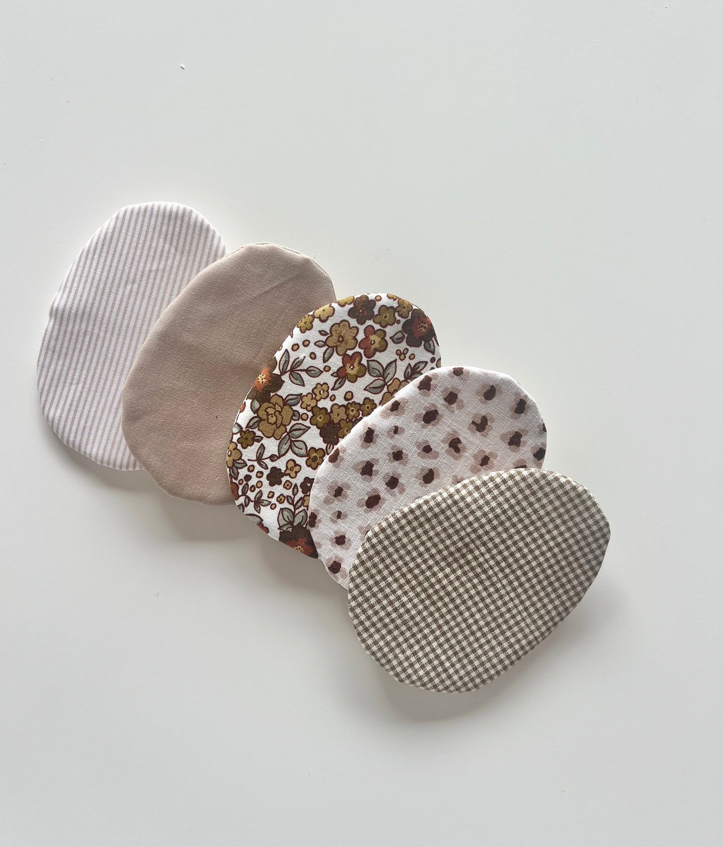 Refillable Fabric Easter Eggs - Naturals